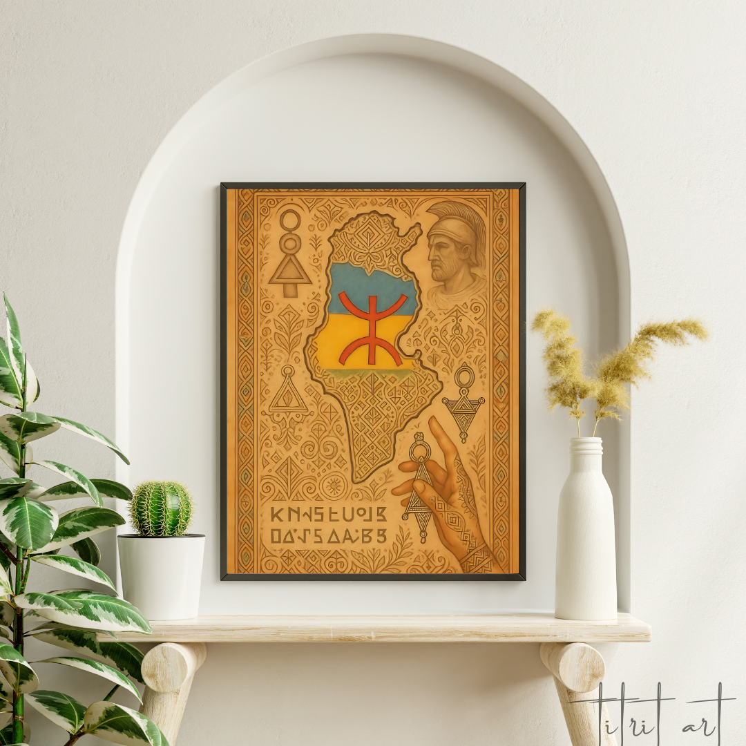 Tableau Amazigh – Héritage & Identité
