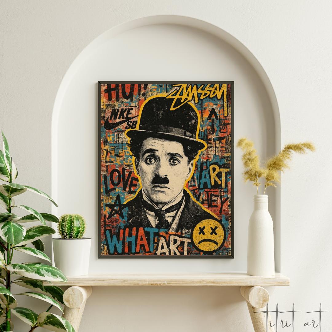Charlie Chaplin Pop Art - Street Style