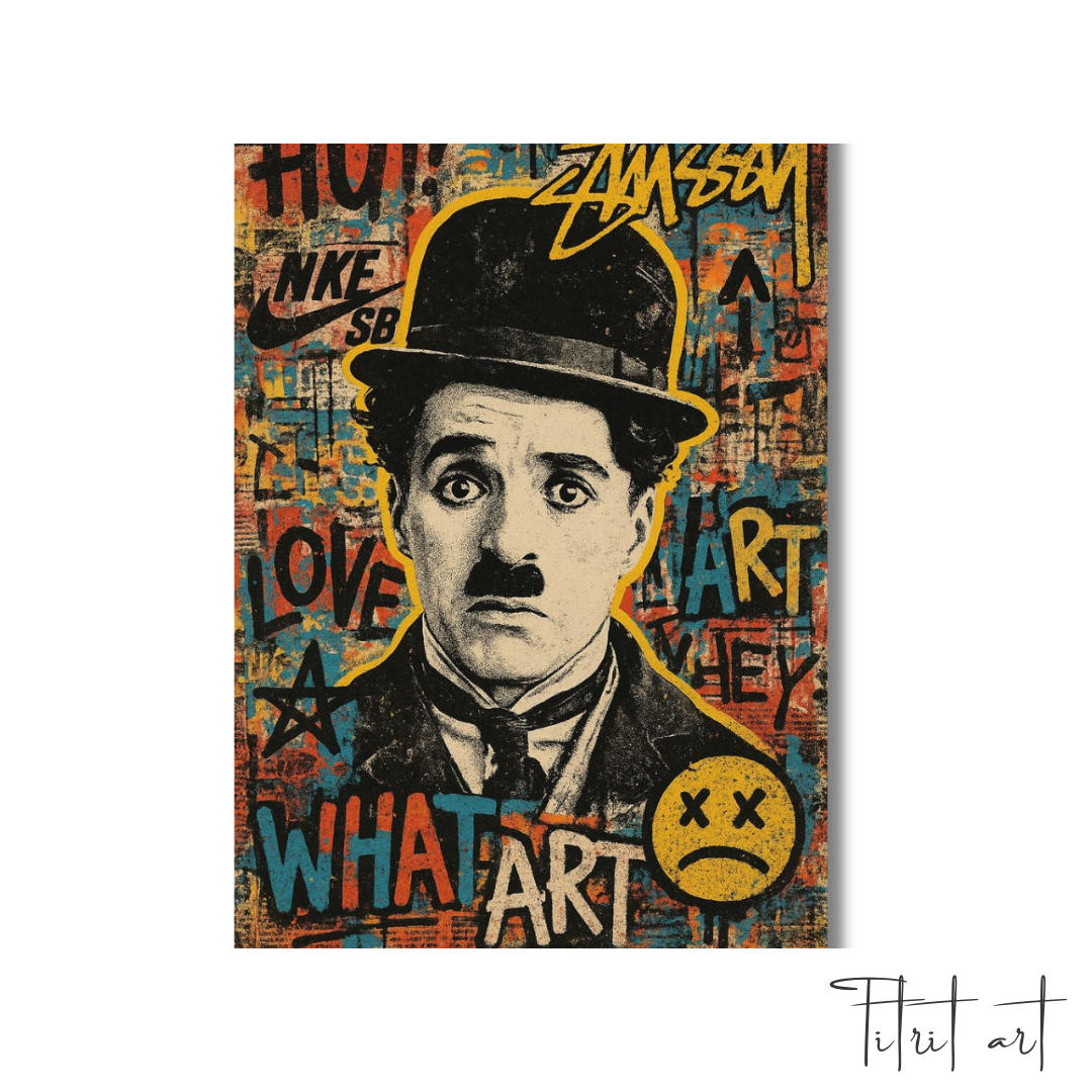 Charlie Chaplin Pop Art - Street Style