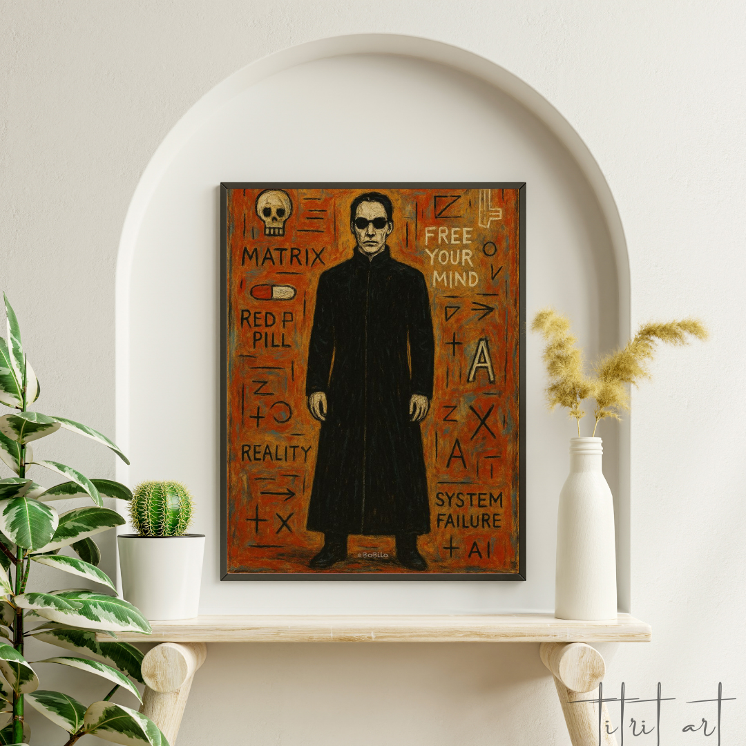 Neo - The Matrix Street Art