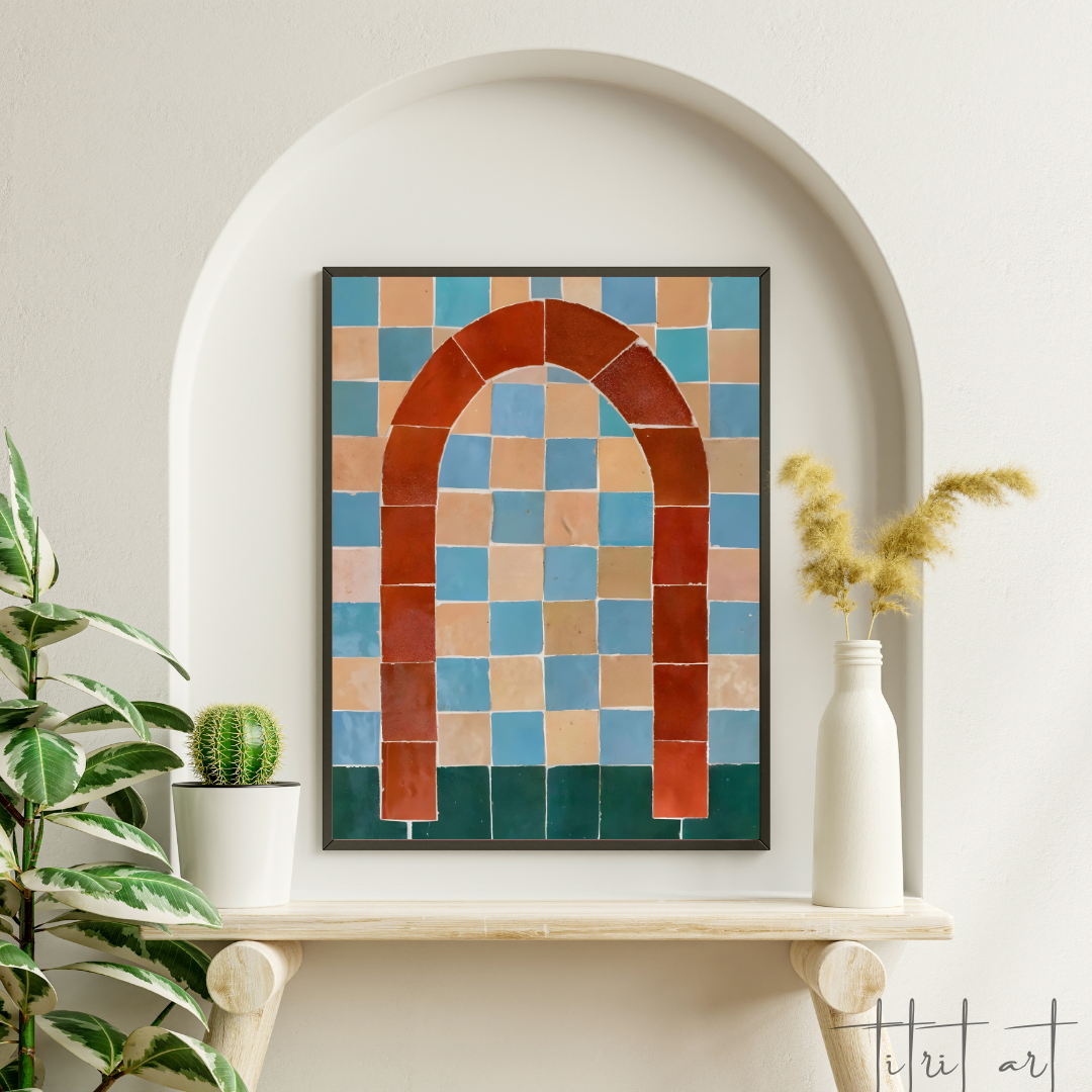 Arc Zellige Traditionnel Marocain