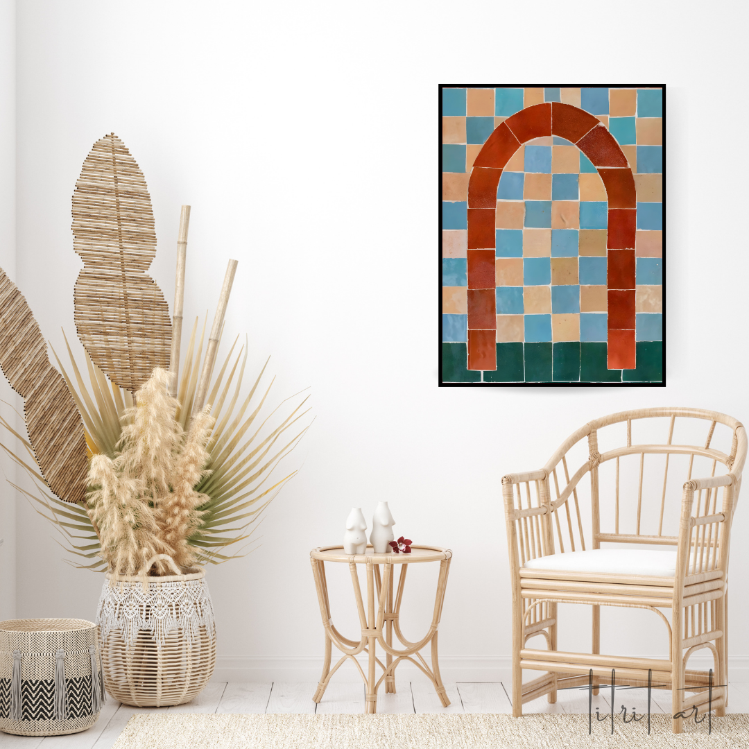 Arc Zellige Traditionnel Marocain