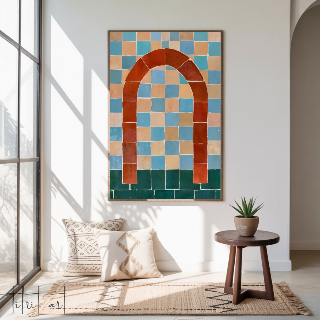 Arc Zellige Traditionnel Marocain