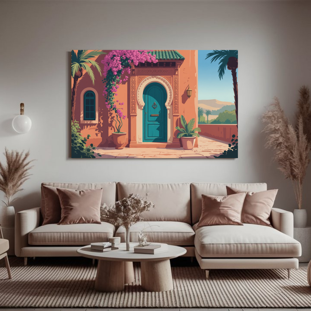 Porte Marocaine – Harmonie & Tradition