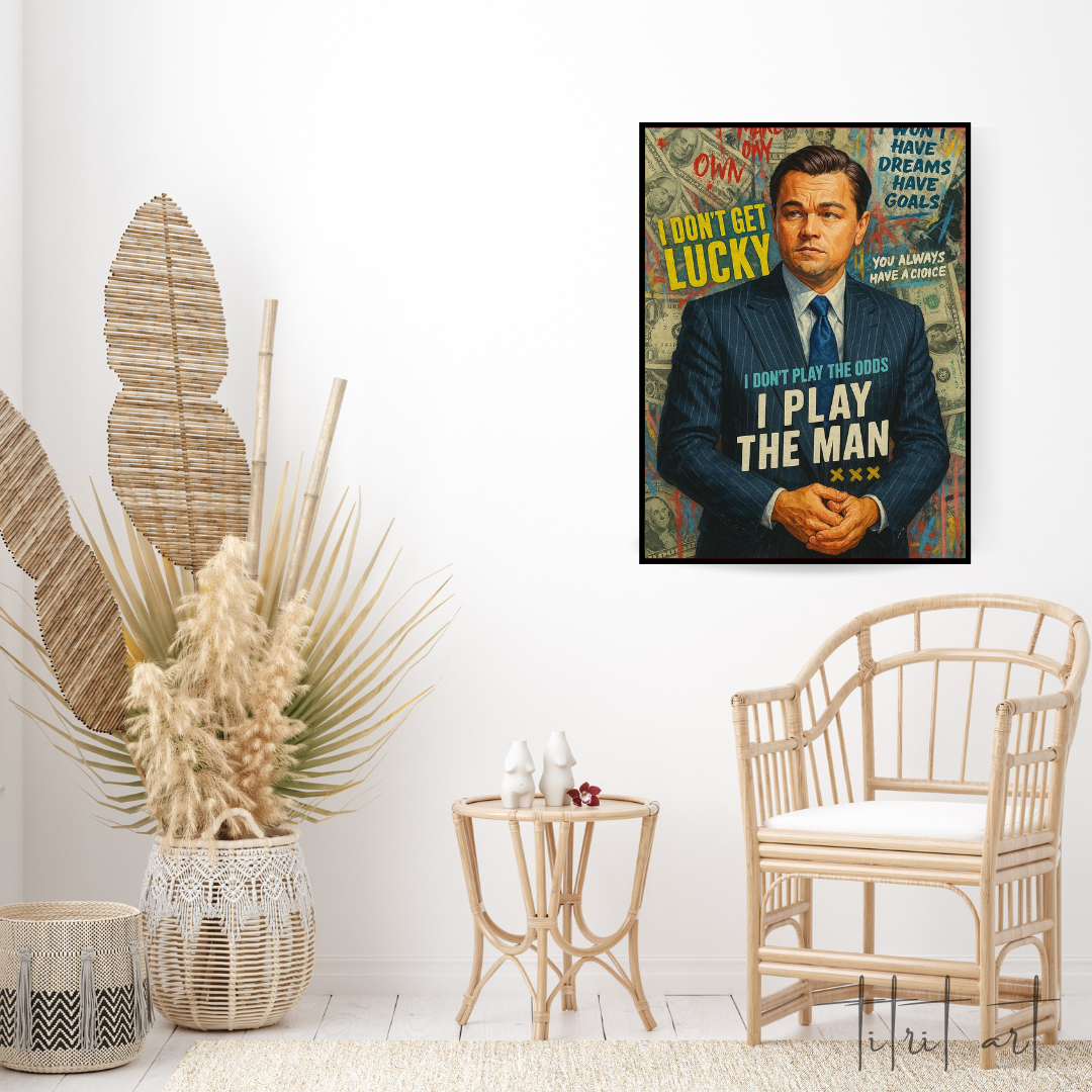 Tableau Motivationnel – I Don’t Get Lucky, I Play the Man