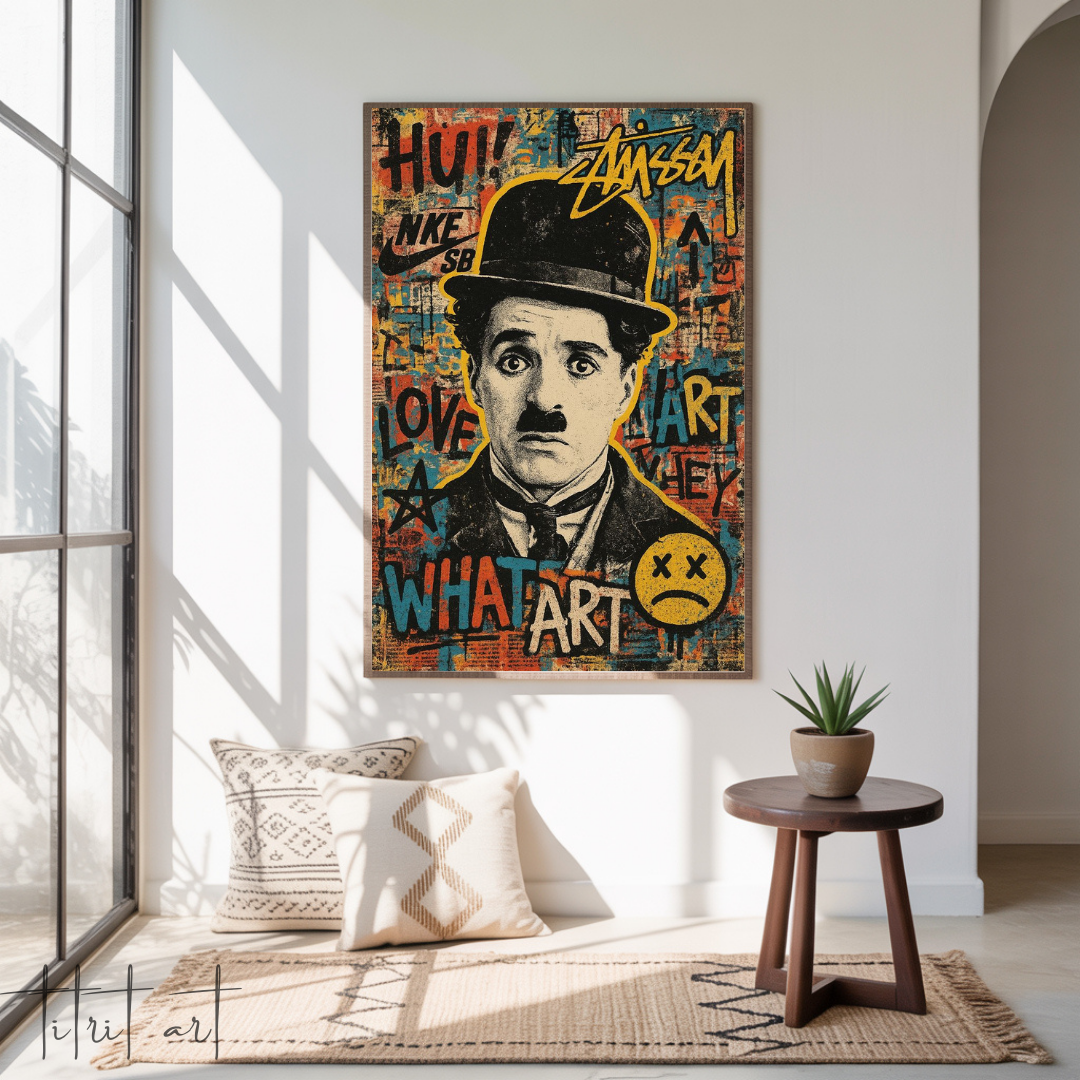 Charlie Chaplin Pop Art - Street Style
