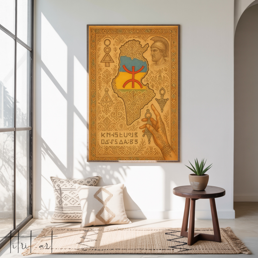 Tableau Amazigh – Héritage & Identité