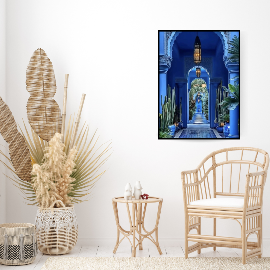 Passage Bleu – Jardin Majorelle, Marrakech