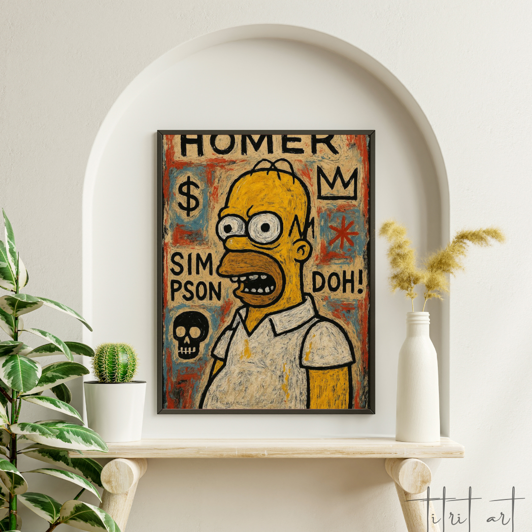 Homer Simpson - Street Pop Art