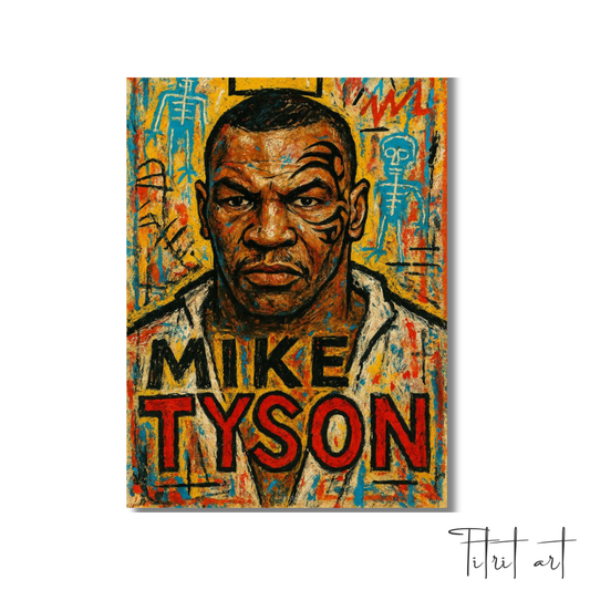 Mike Tyson – Portrait Pop Art Énergétique
