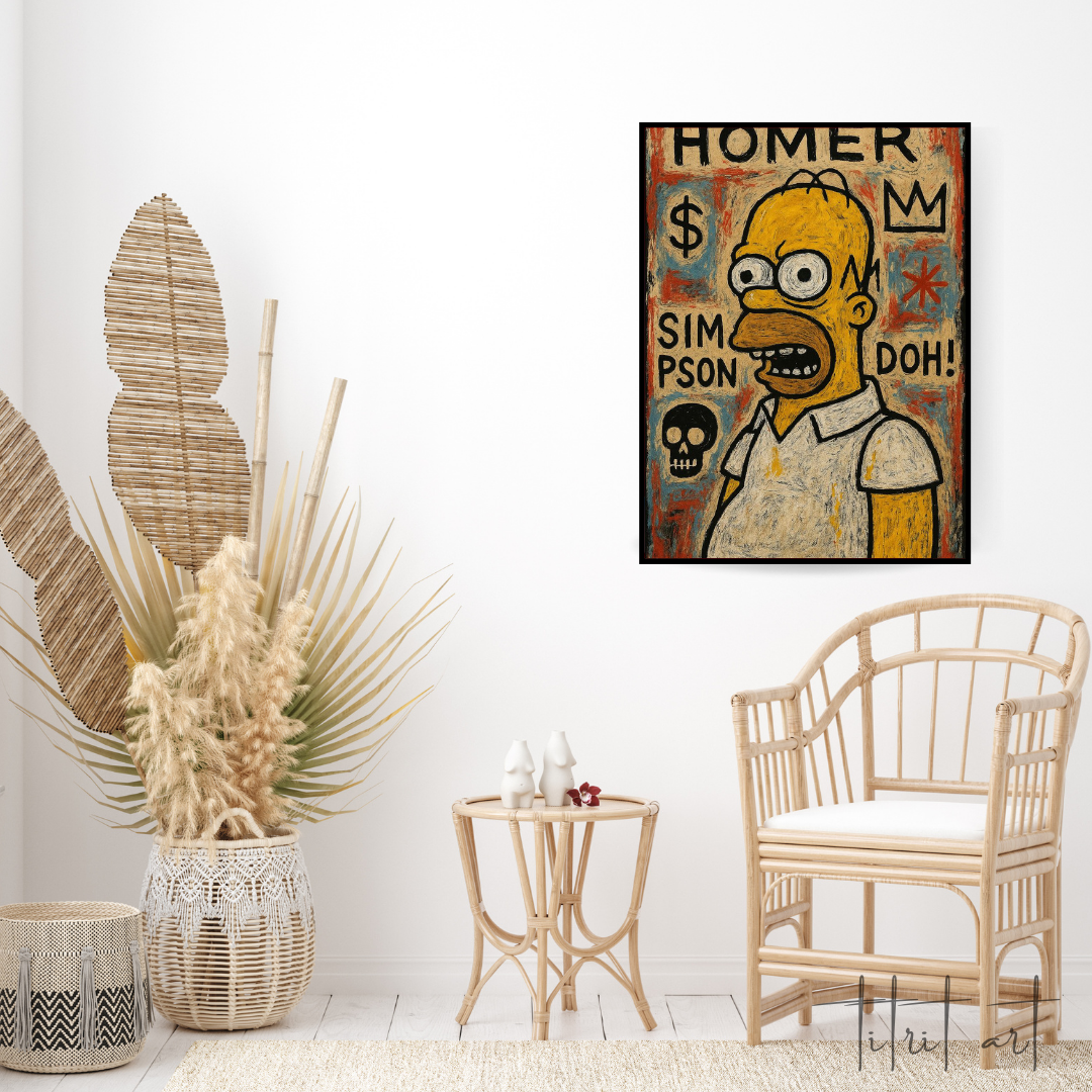 Homer Simpson - Street Pop Art
