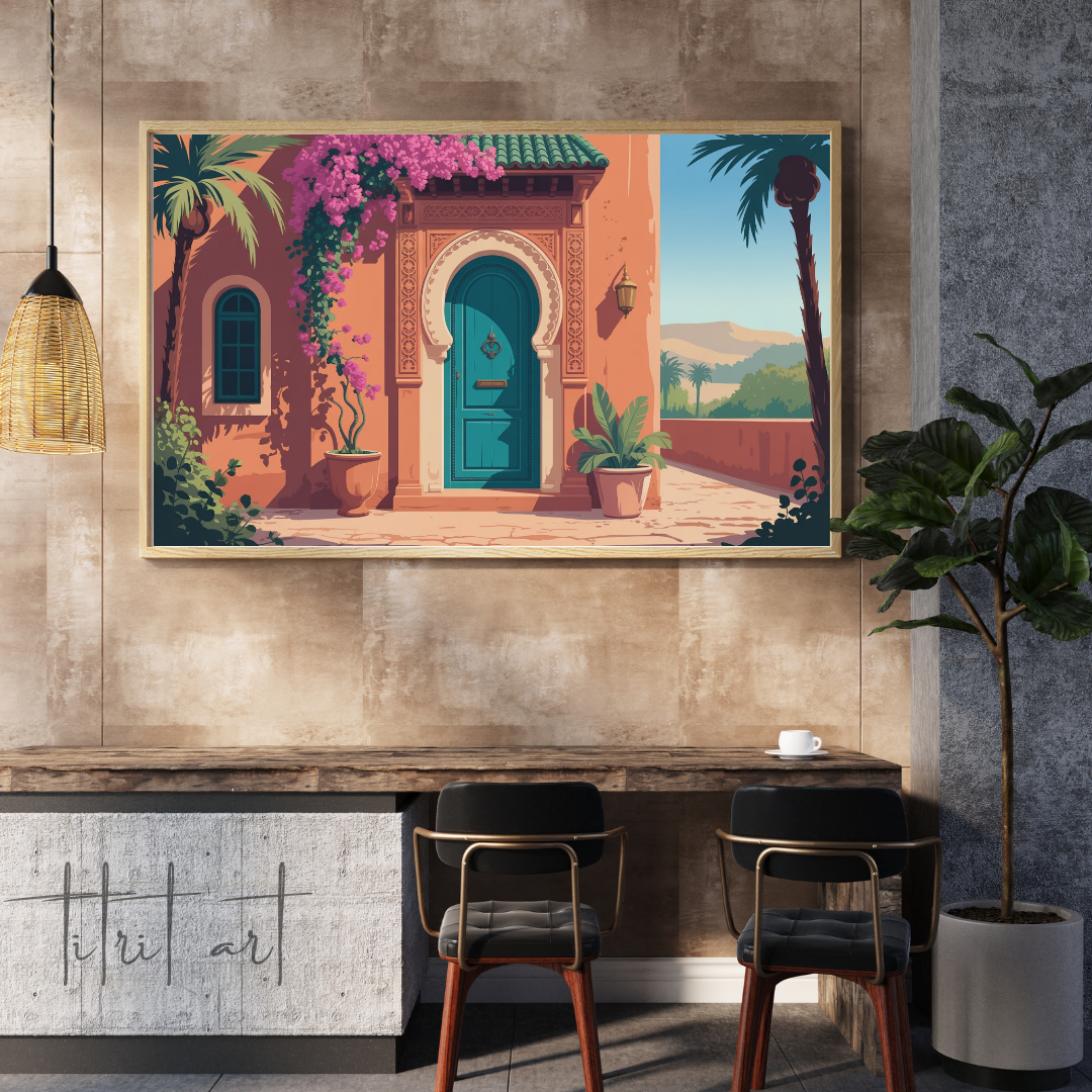 Porte Marocaine – Harmonie & Tradition