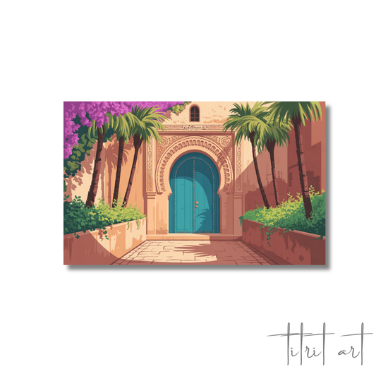 Porte Orientale – Jardin de Marrakech