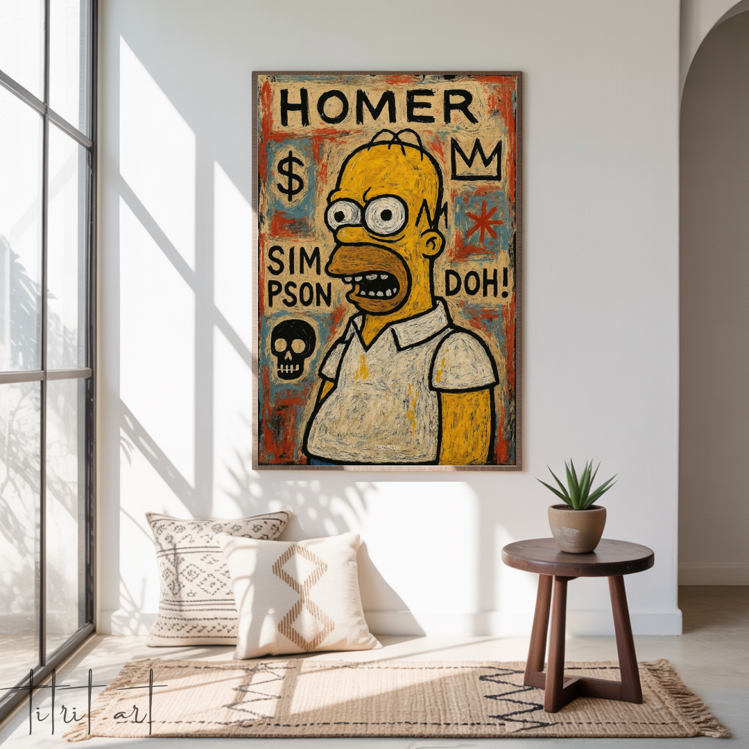 Homer Simpson - Street Pop Art
