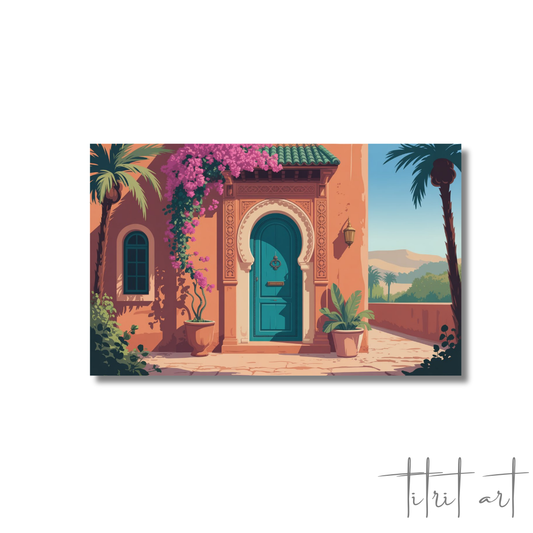 Porte Marocaine – Harmonie & Tradition