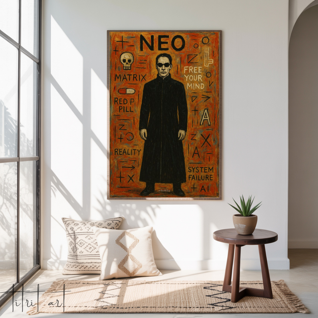 Neo - The Matrix Street Art
