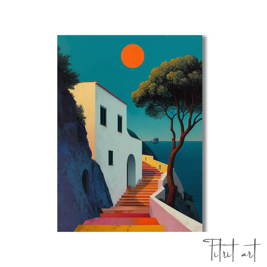 Escapade méditerranéenne au crépuscule