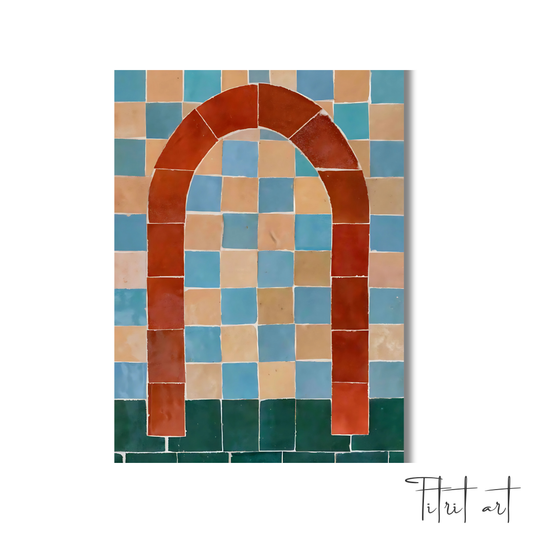 Arc Zellige Traditionnel Marocain