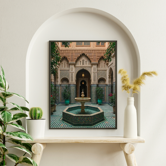 Riad Marocain – Élégance Orientale