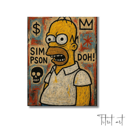 Homer Simpson - Street Pop Art