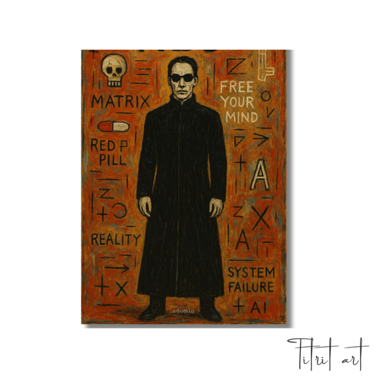 Neo - The Matrix Street Art