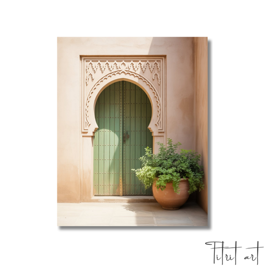 Porte Traditionnelle Marocaine – Élégance Authentique